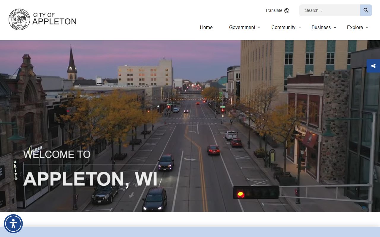 Appleton traffic ticket records on the City of Appleton official website
