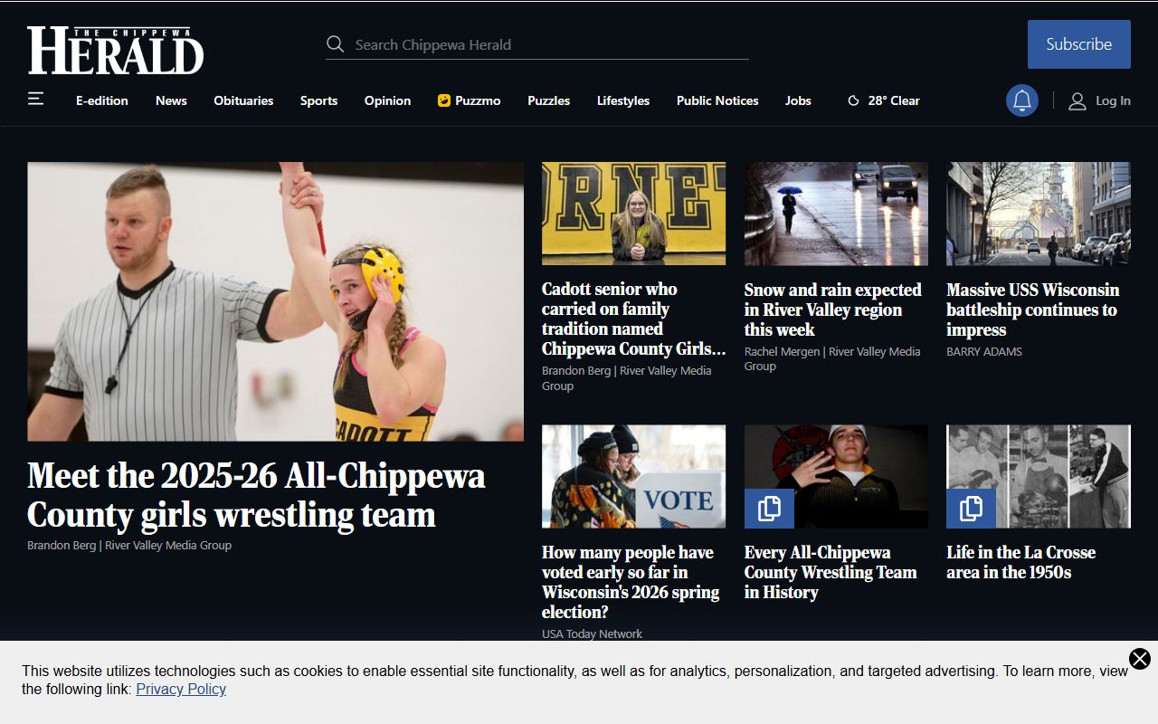 Chippewa County traffic ticket records and county government website